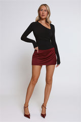 BASE Form Luxe Knit Worn Well Long Sleeve Top Black
