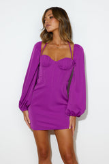 Cuter Than You Mini Dress Purple