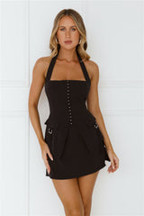 Tammy Halter Top Black
