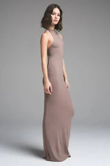 Skims Halter Long Dress